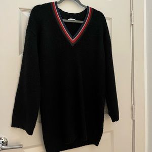 Lovers + Friends V-neck Sweater Dress